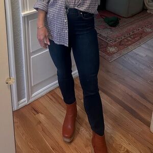 Paige Women's Dark Blue Jeans